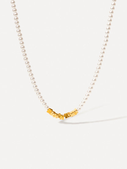 María Ibiza™ | Collar de Perlas en Fragmentos