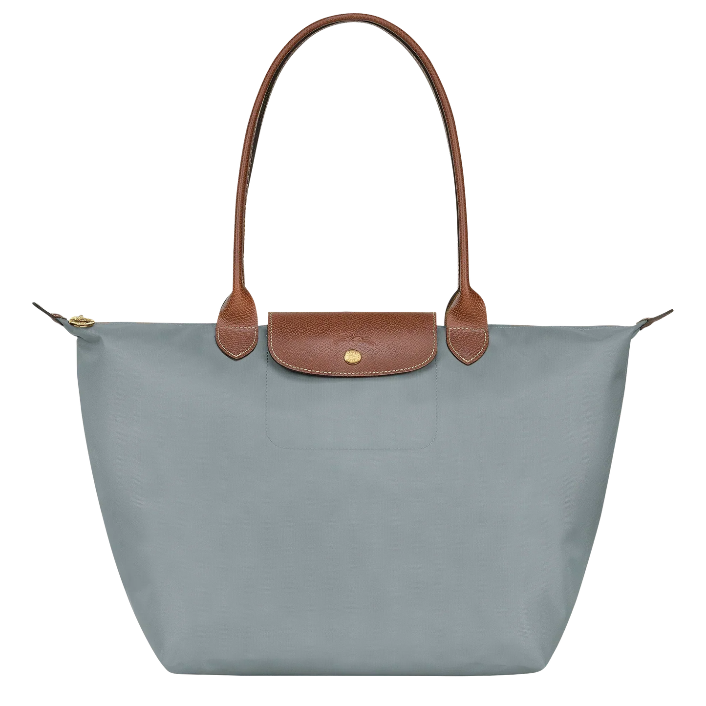 Longchamp - Bolso Grande Le Pliage Acero