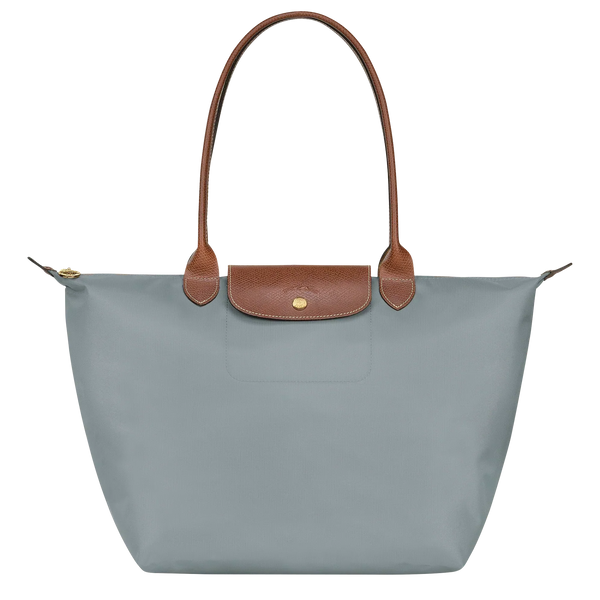 Longchamp - Bolso Grande Le Pliage, Acero