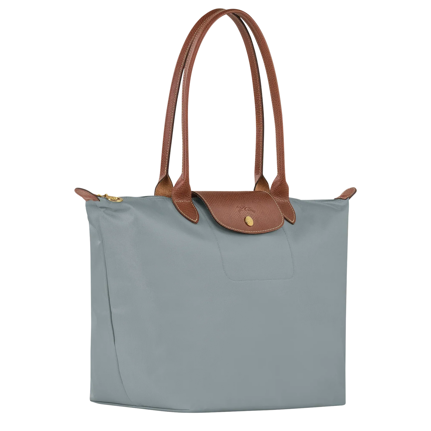 Longchamp - Bolso Grande Le Pliage Acero