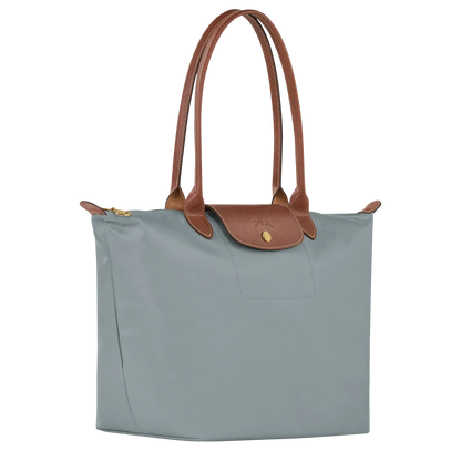 Longchamp - Bolso Grande Le Pliage Acero