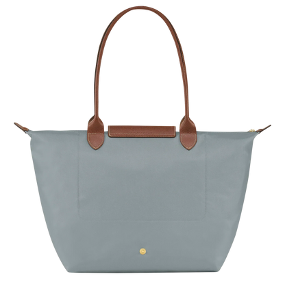 Longchamp - Bolso Grande Le Pliage Acero