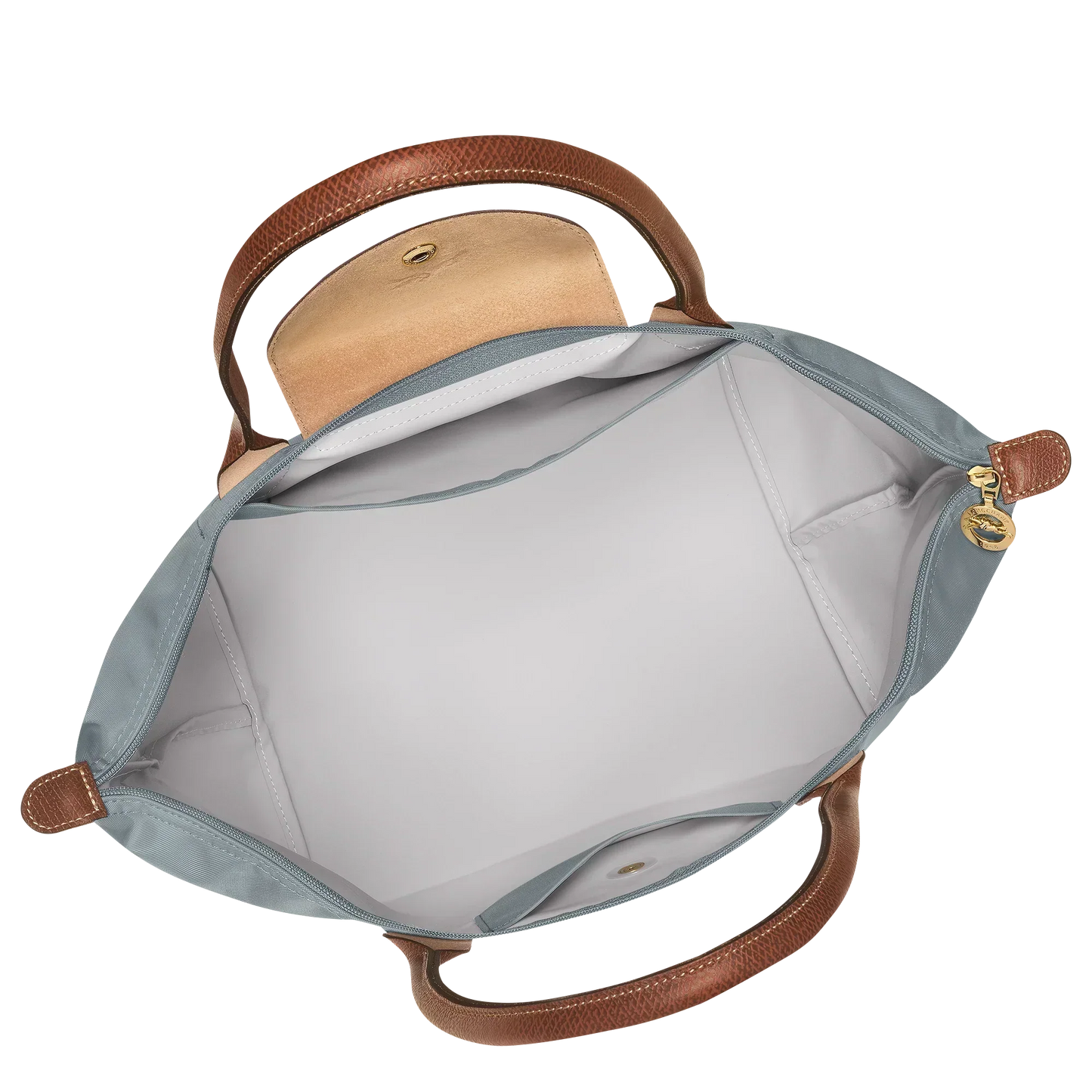Longchamp - Bolso Grande Le Pliage Acero