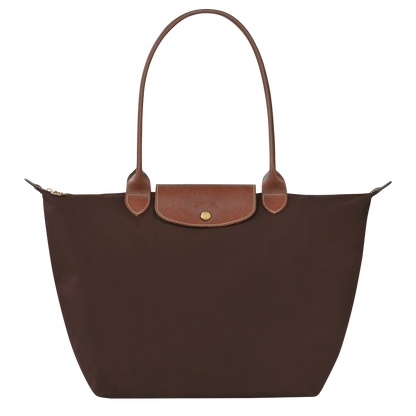 Longchamp - Bolso Grande Le Pliage Ébano