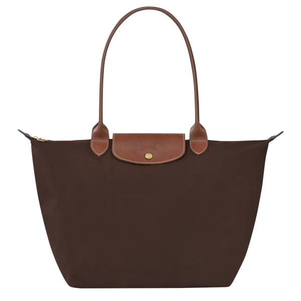 Longchamp - Bolso Grande Le Pliage, Ébano