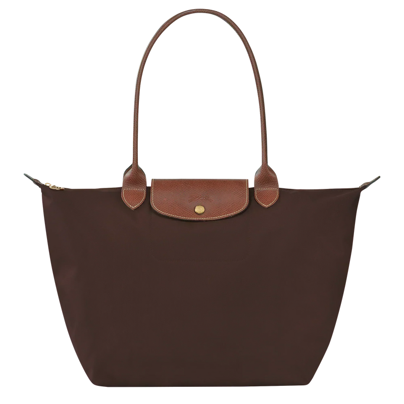 Longchamp - Bolso Grande Le Pliage, Ébano