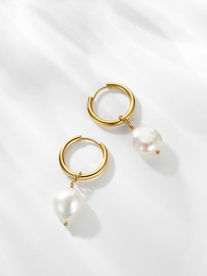 María Dulzura™ | Pendientes Contemporary Pearl