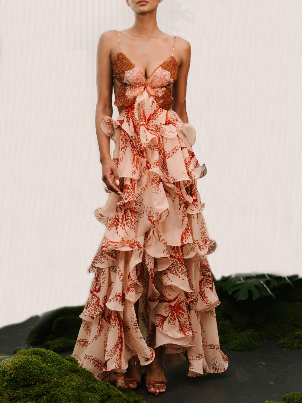 Calma™ | Vestido Maxi Papillon Exclusivo