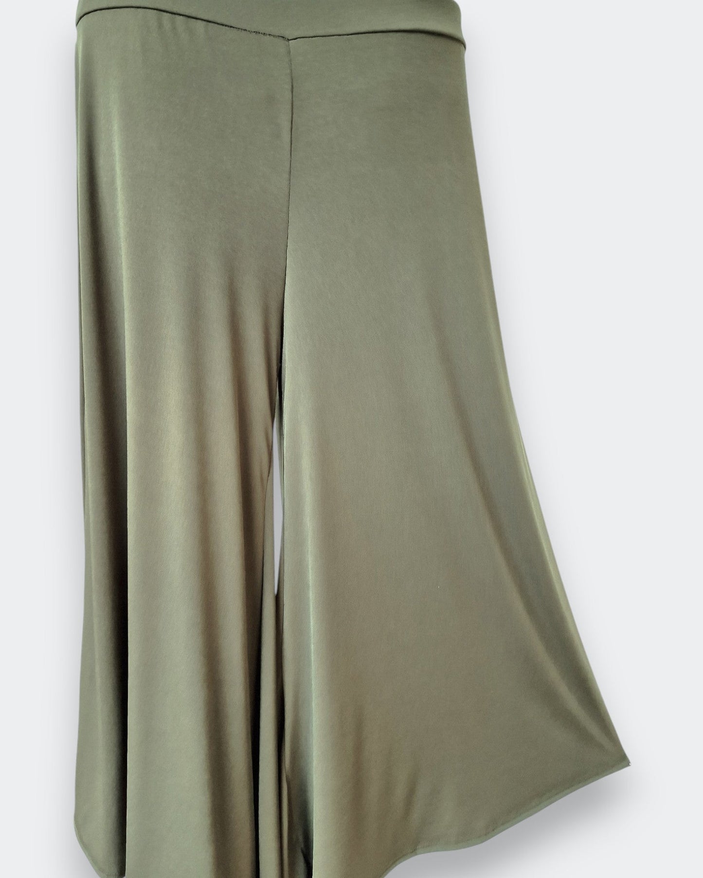 Mariana™ | Jupe-Culotte Fluide Vert Militaire