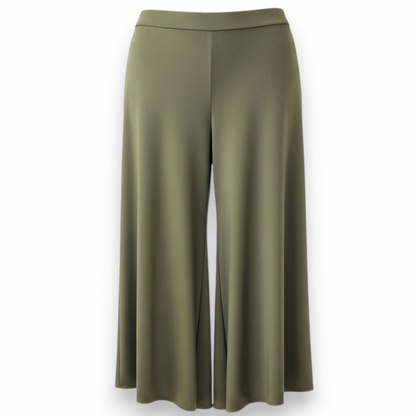 Mariana™ | Jupe-Culotte Fluide Vert Militaire