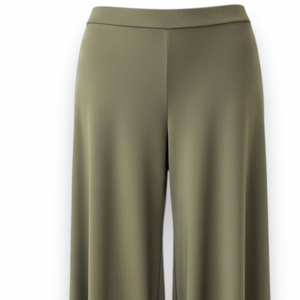 Mariana™ | Jupe-Culotte Fluide Vert Militaire