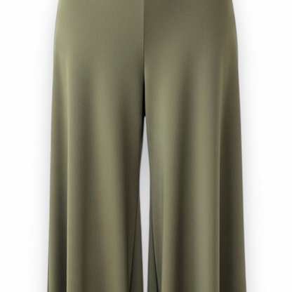 Mariana™ | Jupe-Culotte Fluide Vert Militaire