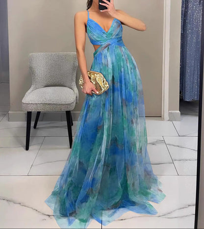 Anhelo™ | Vestido Maxi Floral con Elegancia