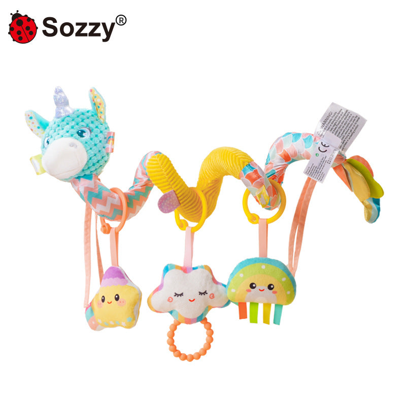 Mía™ | Espiral de Actividades Musical de Unicornio para Cuna y Carrito