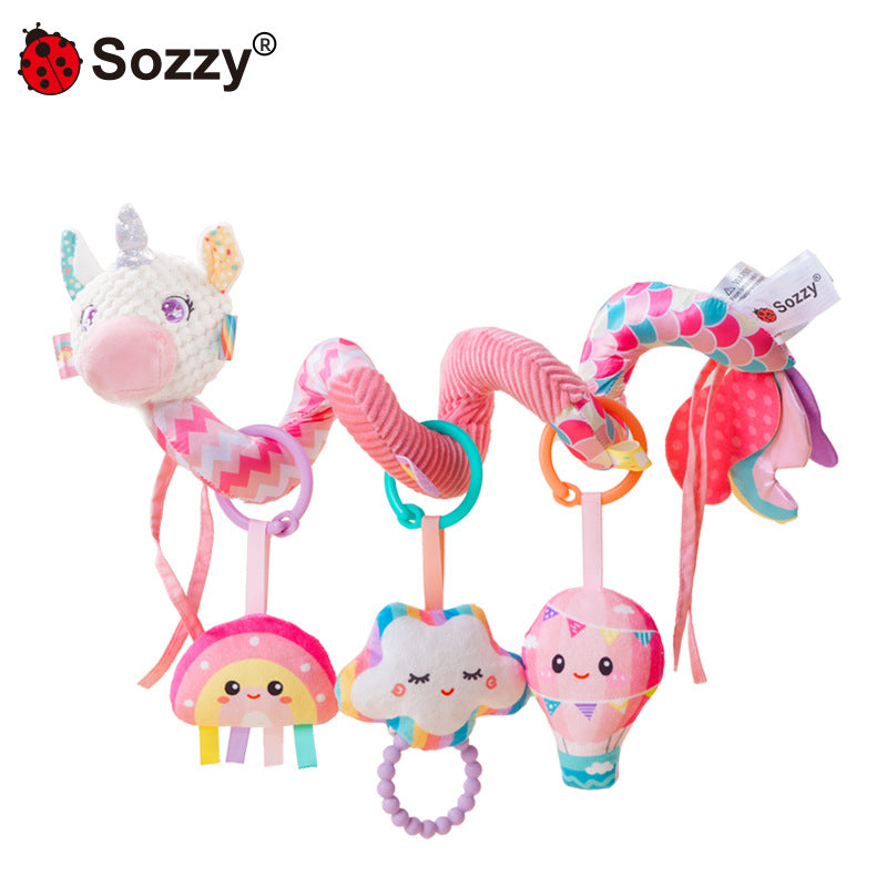 Mía™ | Espiral de Actividades Musical de Unicornio para Cuna y Carrito