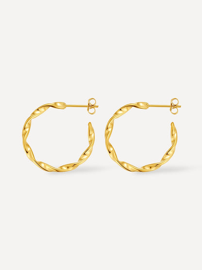 María Bonanza™ | Pendientes de Aros Torcidos