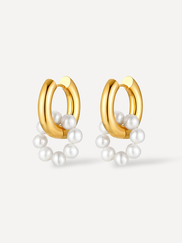 Daria Marcolina™ | Aros con Perlas