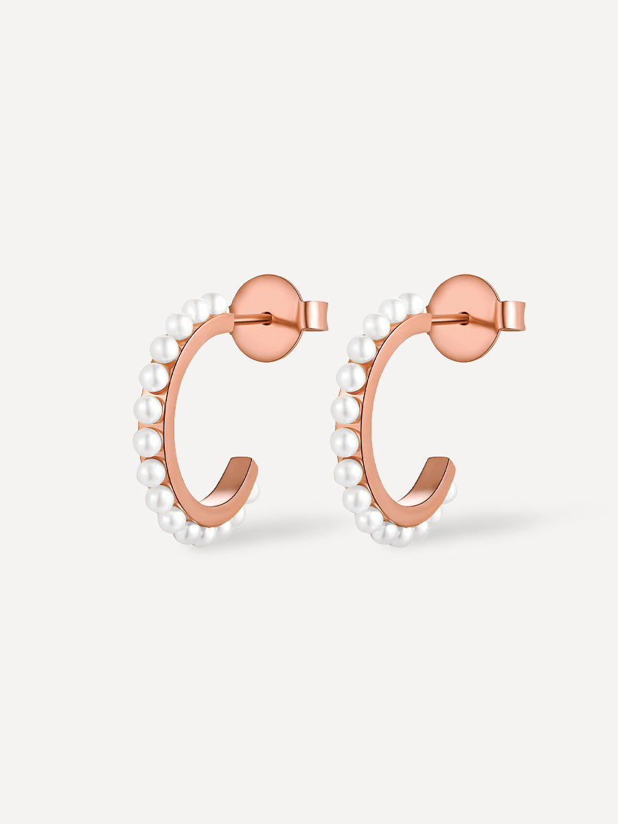 María Anhelo™ | Pendientes Small Calm Pearl