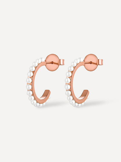 María Anhelo™ | Pendientes Small Calm Pearl