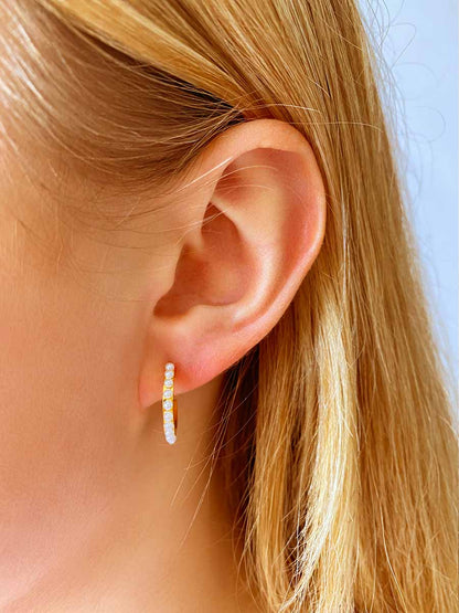 María Anhelo™ | Pendientes Small Calm Pearl