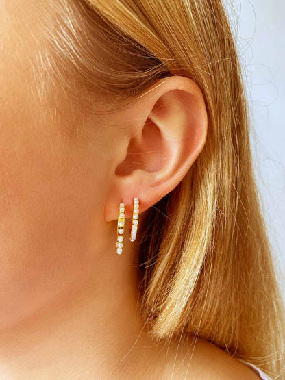 María Anhelo™ | Pendientes Small Calm Pearl