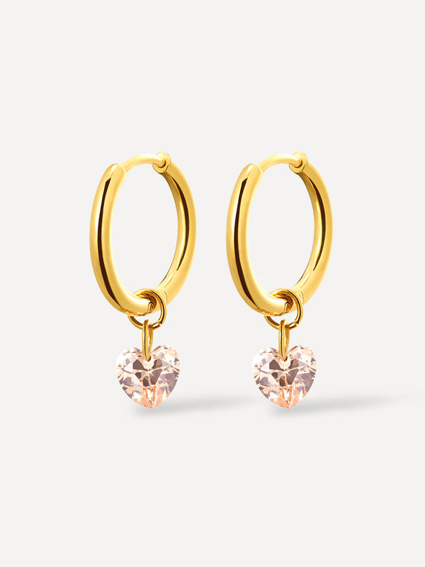 Juliette Lucinda™ | Pendientes Corazón Delicado