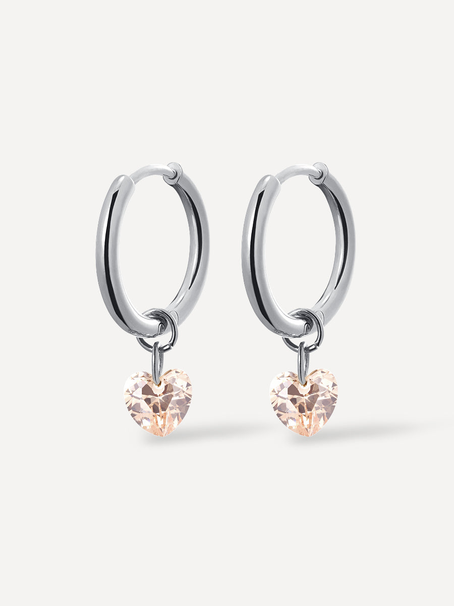 María Amor™ | Pendientes Corazón Delicado