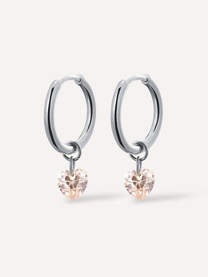 María Amor™ | Pendientes Corazón Delicado