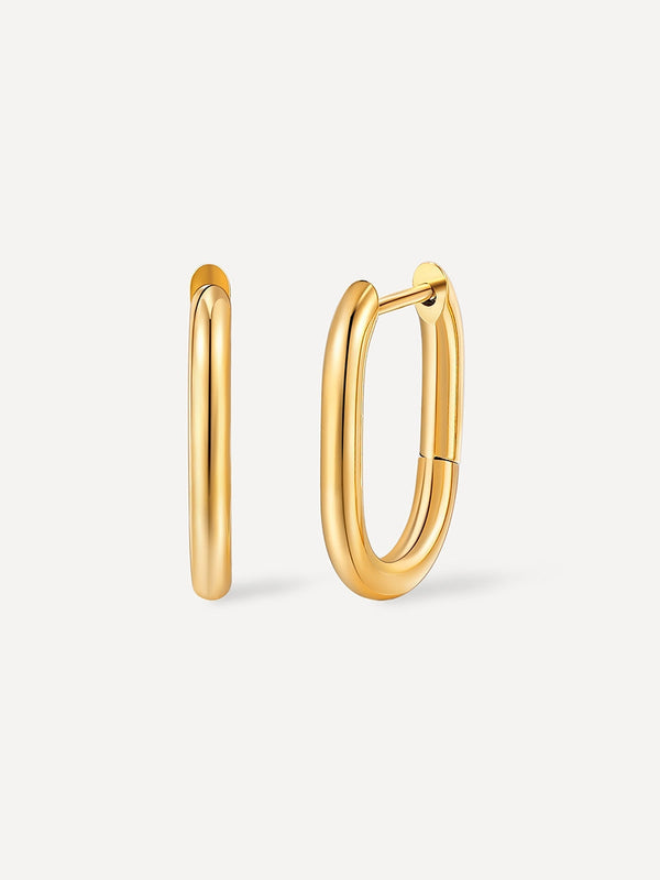 Engracia Sage™ | Pendientes Atractivo "U"