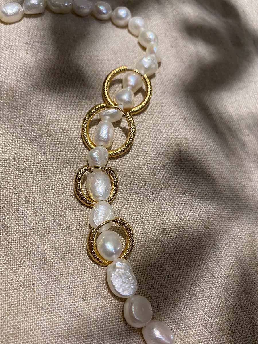 María Valeria™ | Aretes de Piel de Serpiente