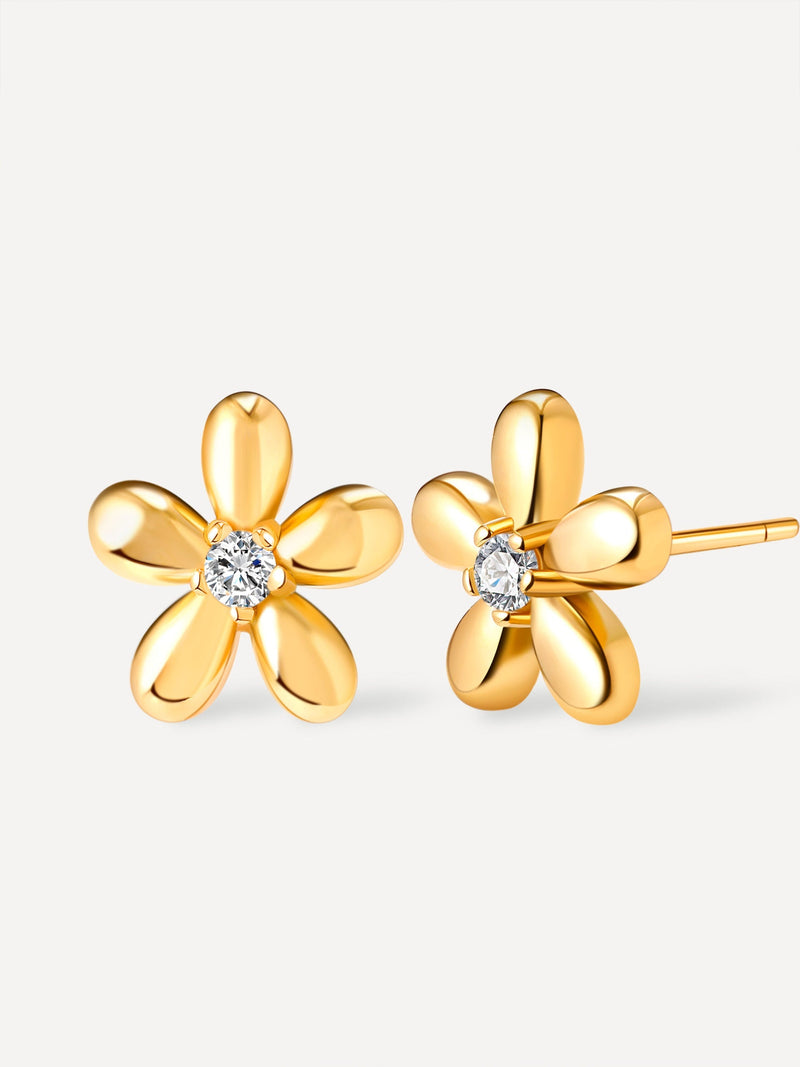 María Tamara™ | Pendientes de Flor Elegante