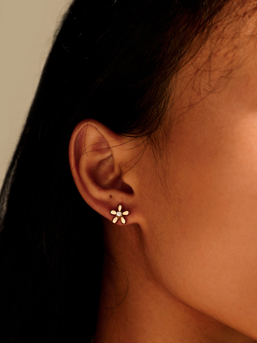 María Tamara™ | Pendientes de Flor Elegante