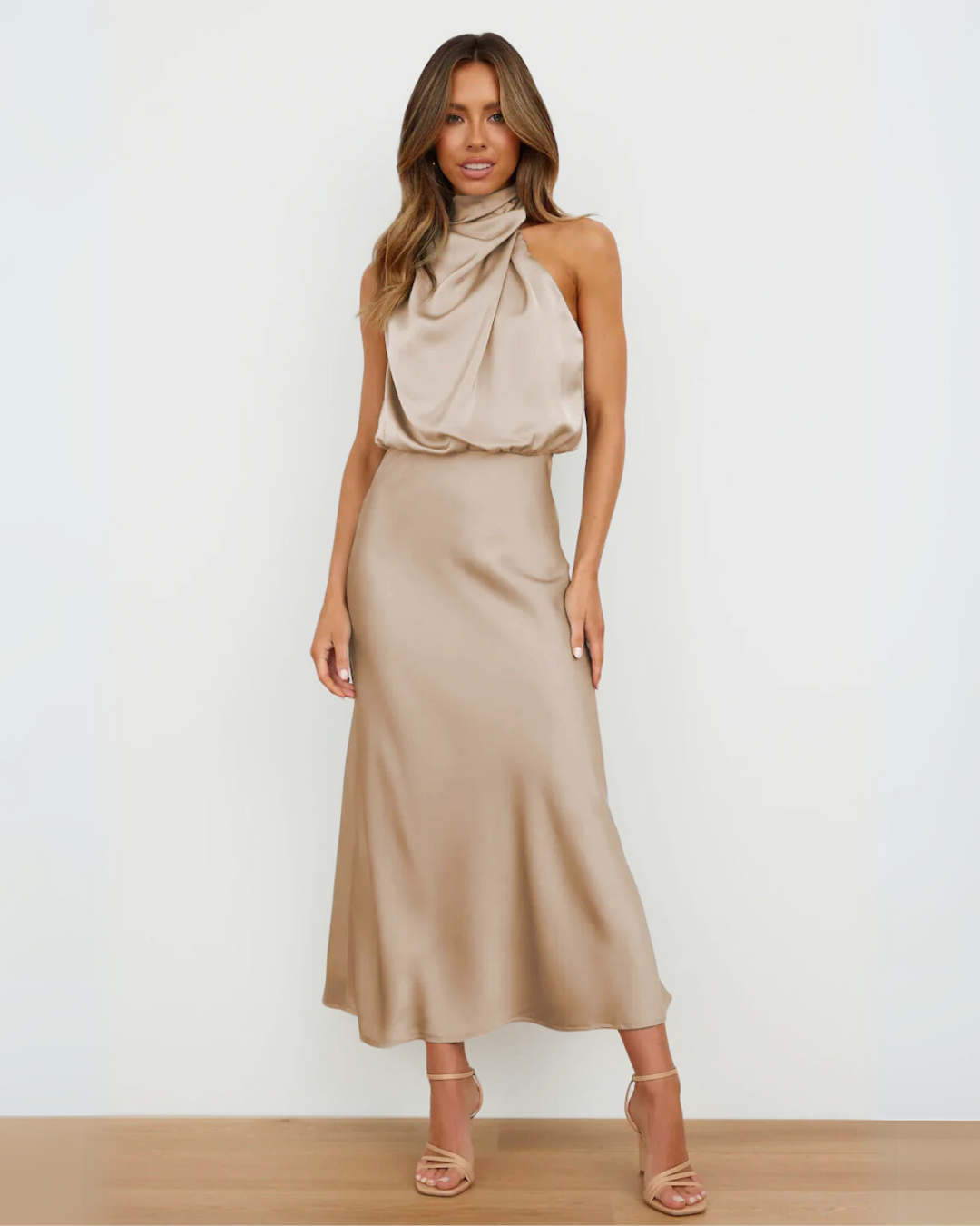 Eudora™ | Vestido Sahara de Capa Doble