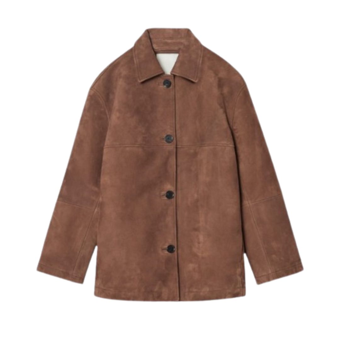 Lysandre™ | Chaqueta antelina cuello