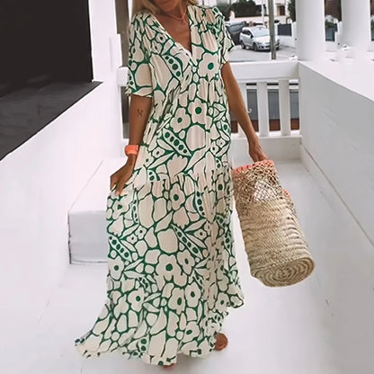 Lavanda™ | Vestido Maxi de Elegancia Natural
