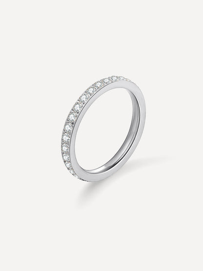María Denia™ | Anillo Radiante de Brillo Claro
