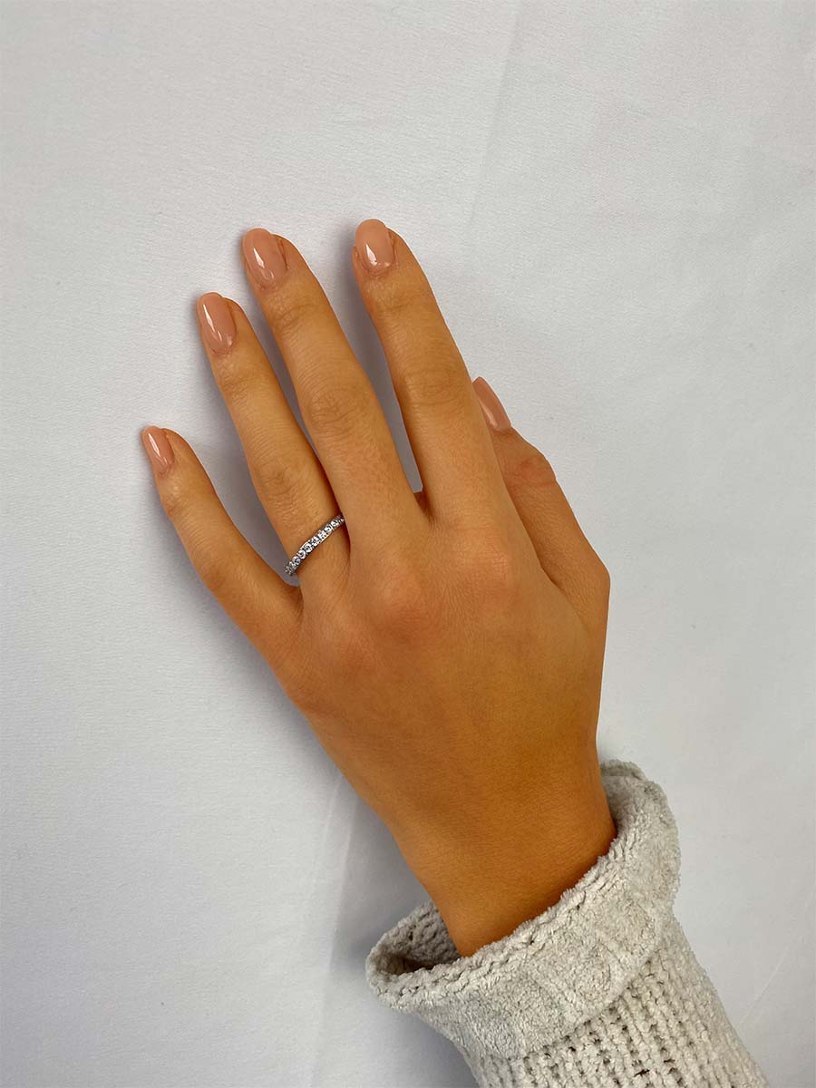 María Denia™ | Anillo Radiante de Brillo Claro