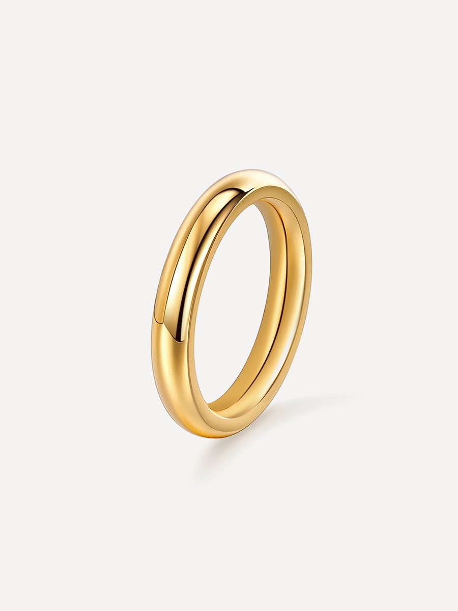 María Anais™ | Anillo Clásico Ultra-Liso