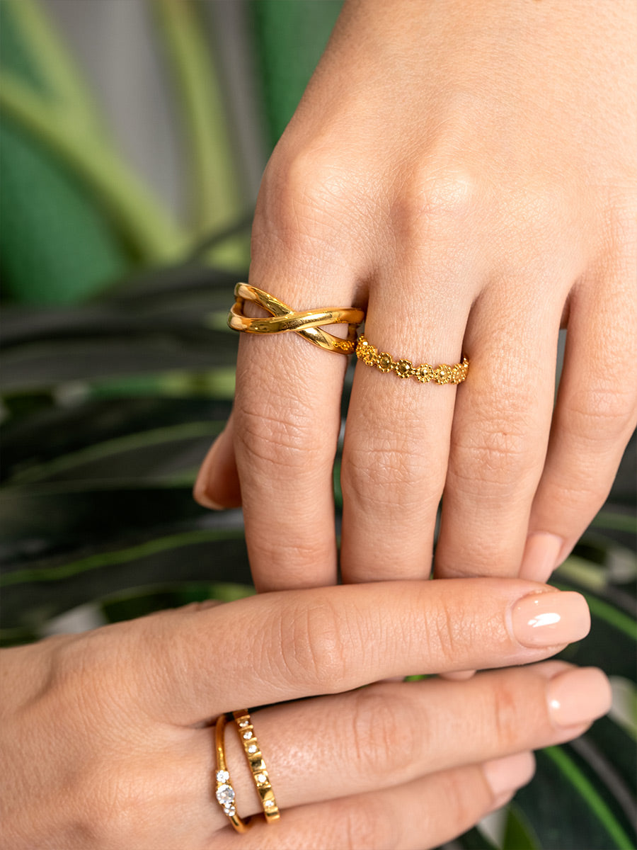 María Menta™ | Anillo Cruzado Camino