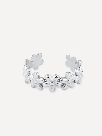 María Almendra™ | Anillo de Flor Silvestre Elegante