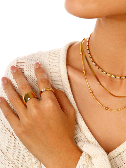 María Canela™ | Anillo de Diseño Minimalista