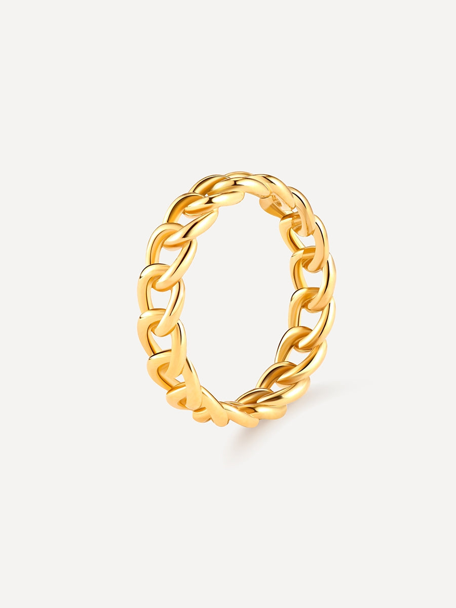 María Salvia™ | Anillo entrelazado elegante