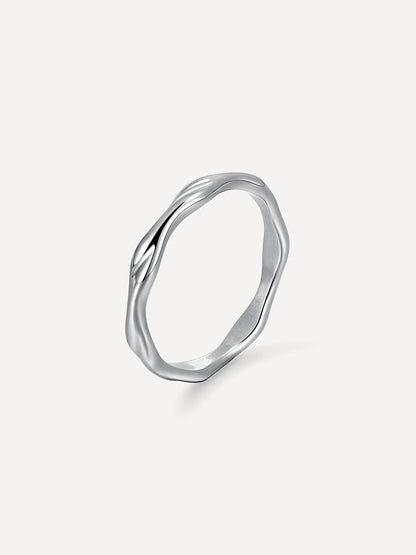 María Verdad™ | Anillo Clásico de Onda