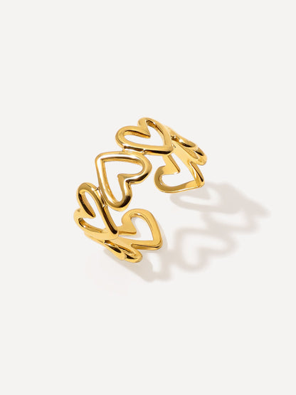 María Ilusión™ | Anillo Infinito Corazón