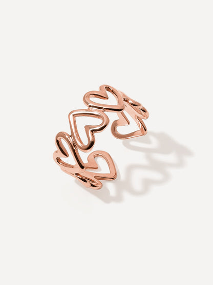 María Ilusión™ | Anillo Infinito Corazón