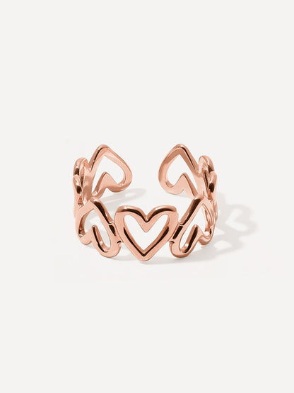 María Ilusión™ | Anillo Infinito Corazón