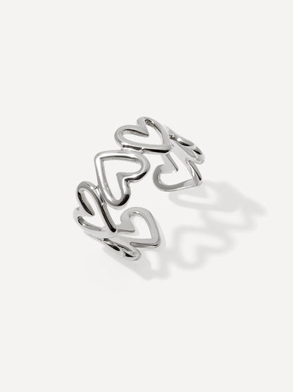 María Ilusión™ | Anillo Infinito Corazón