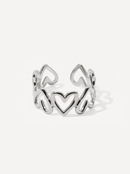 María Ilusión™ | Anillo Infinito Corazón