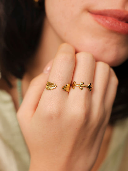María Libertad™ | Anillo Alas Naturales