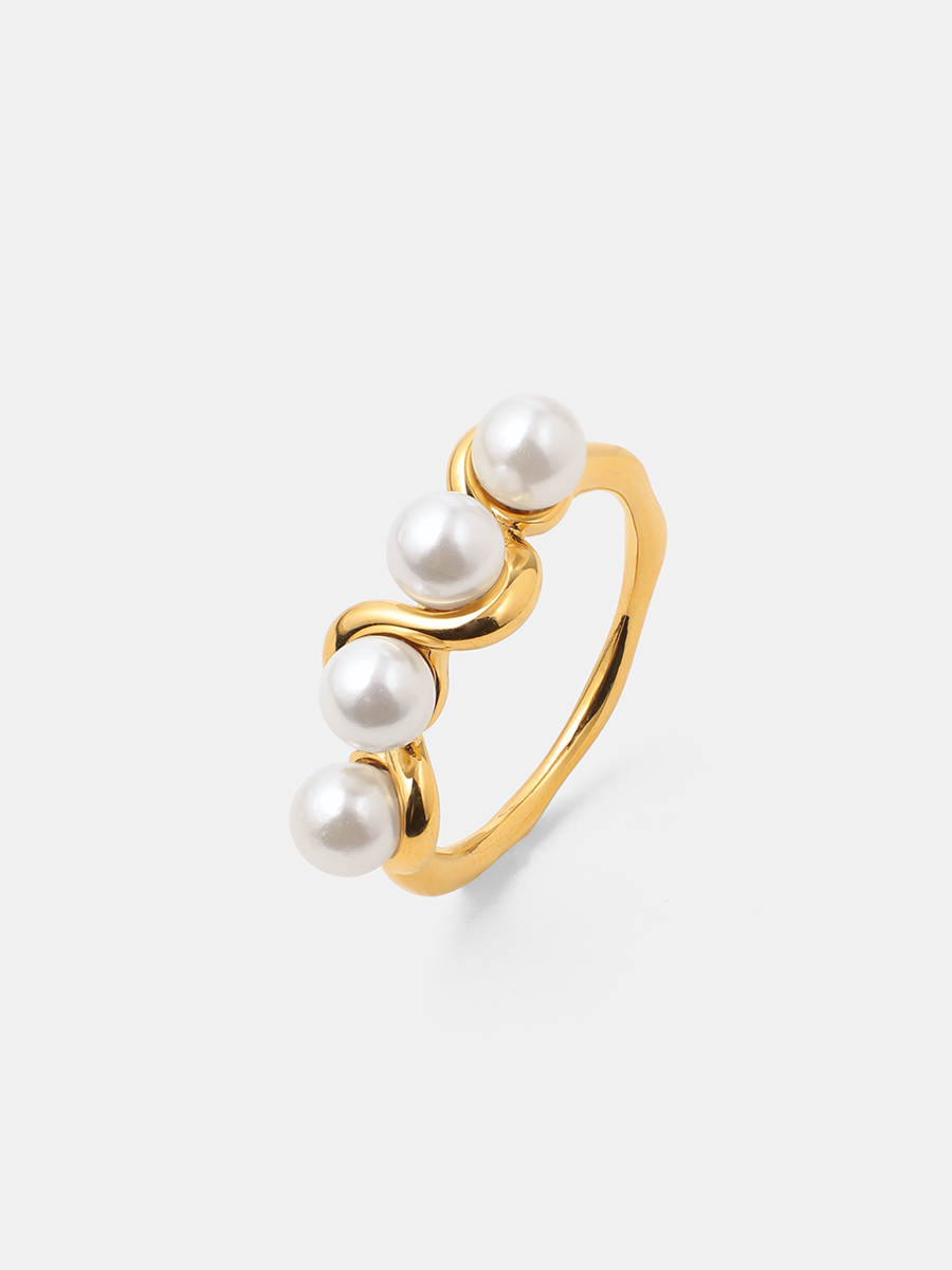 María Lealtad™ | Anillo de Perla Elegante